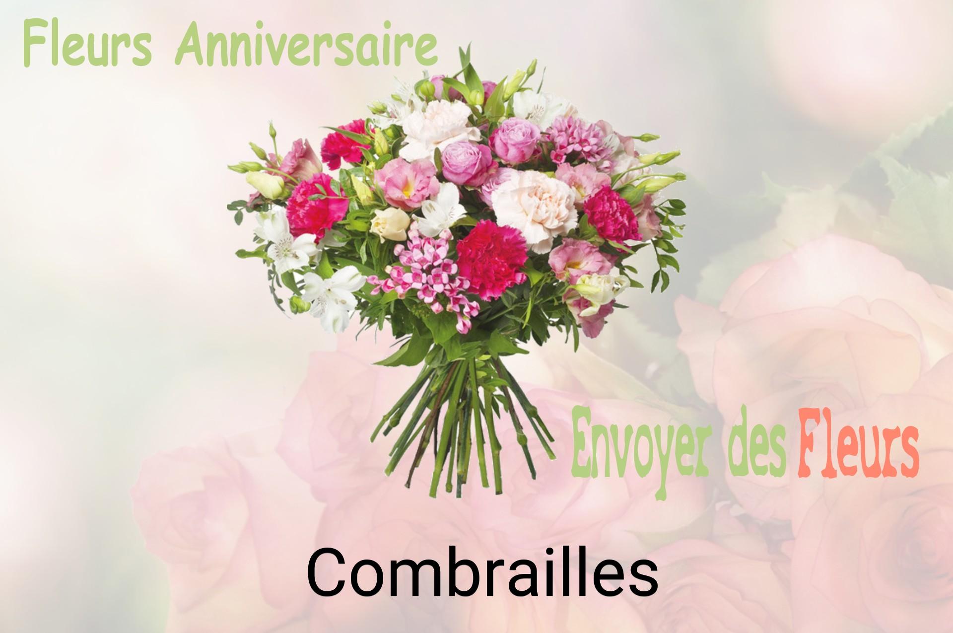 Bouquet de fleurs d’anniversaire livré à Combrailles