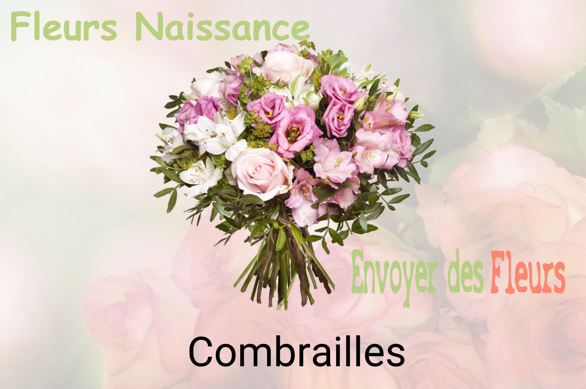 Bouquet de fleurs de naissance livré à Combrailles